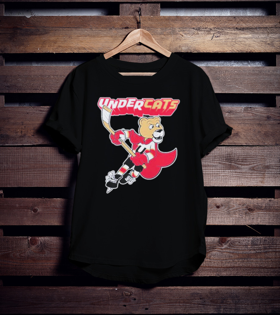Undercats Florida Panthers Cartoon Hockey Character T-Shirt
