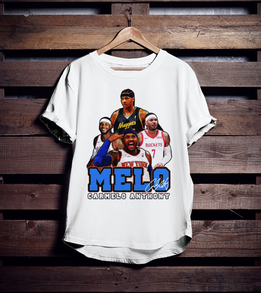Carmelo Anthony Melo NYC New York Knicks Basketball KnicksTape T-Shirt