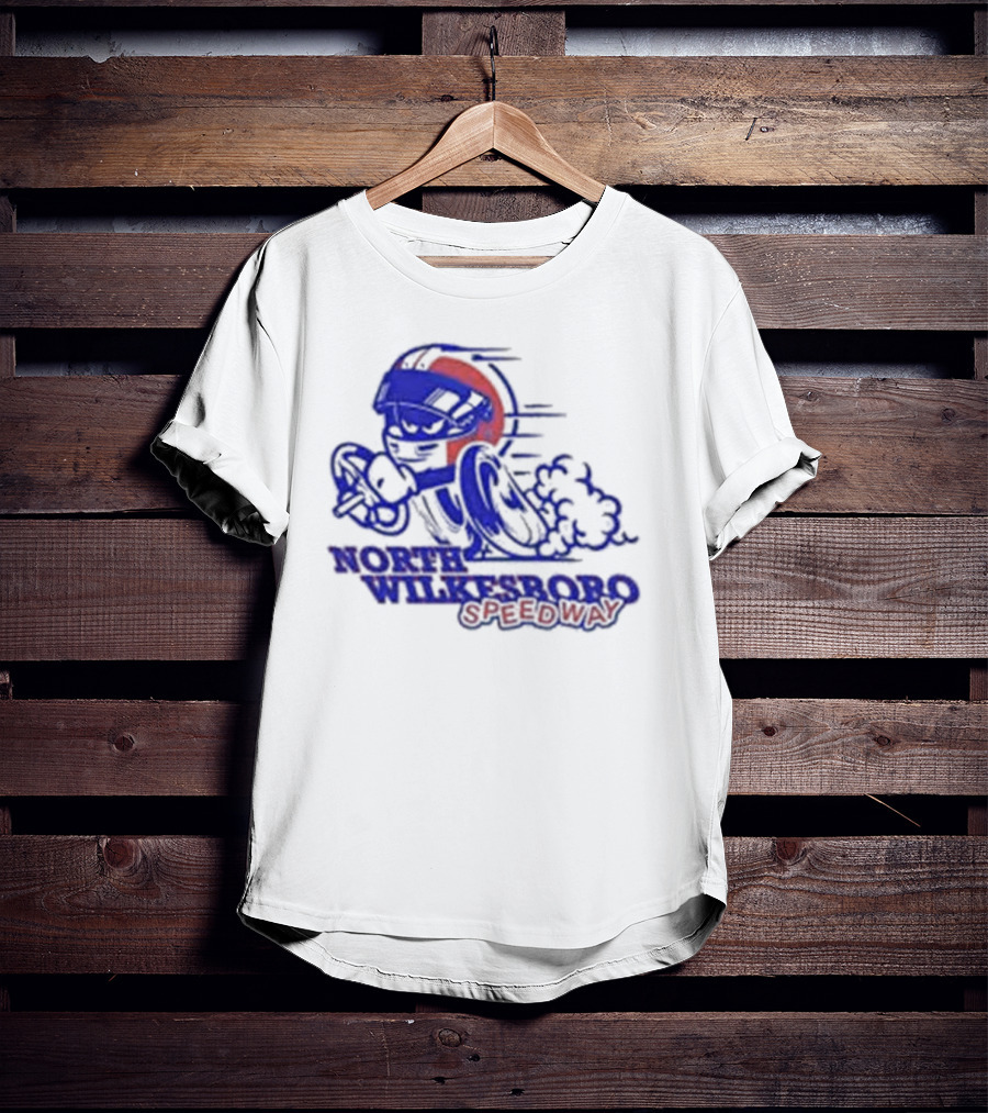North Wilkesboro Speedway Racing Character T-Shirt