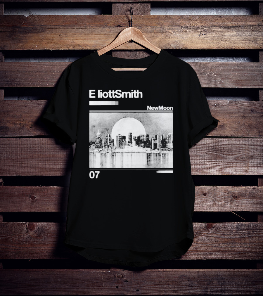 Elliott Smith New Moon 07 Skyline T-Shirt