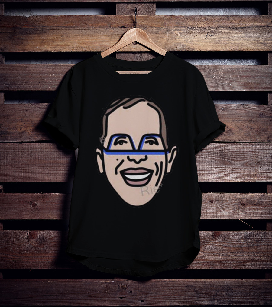 Mike Mongo Time Travelers Smiling Face T-Shirt