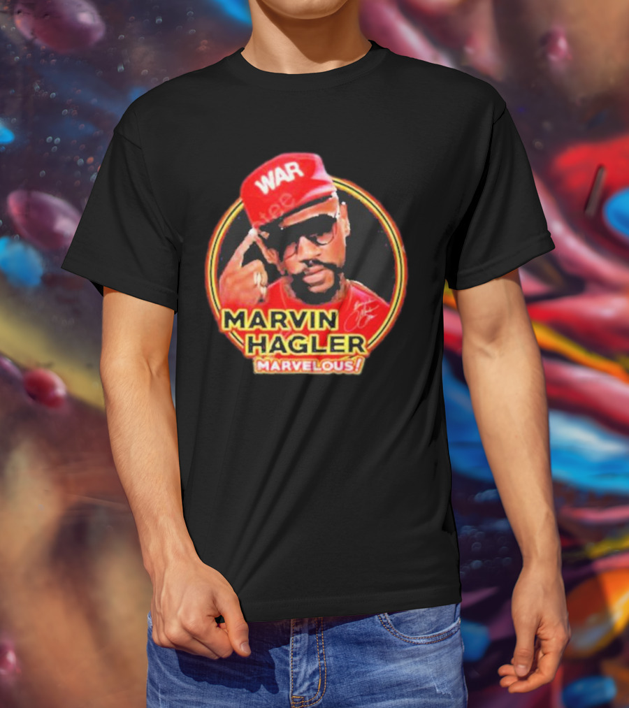 UFC Dustin Poirier Marvin Hagler War Marvelous T-Shirt