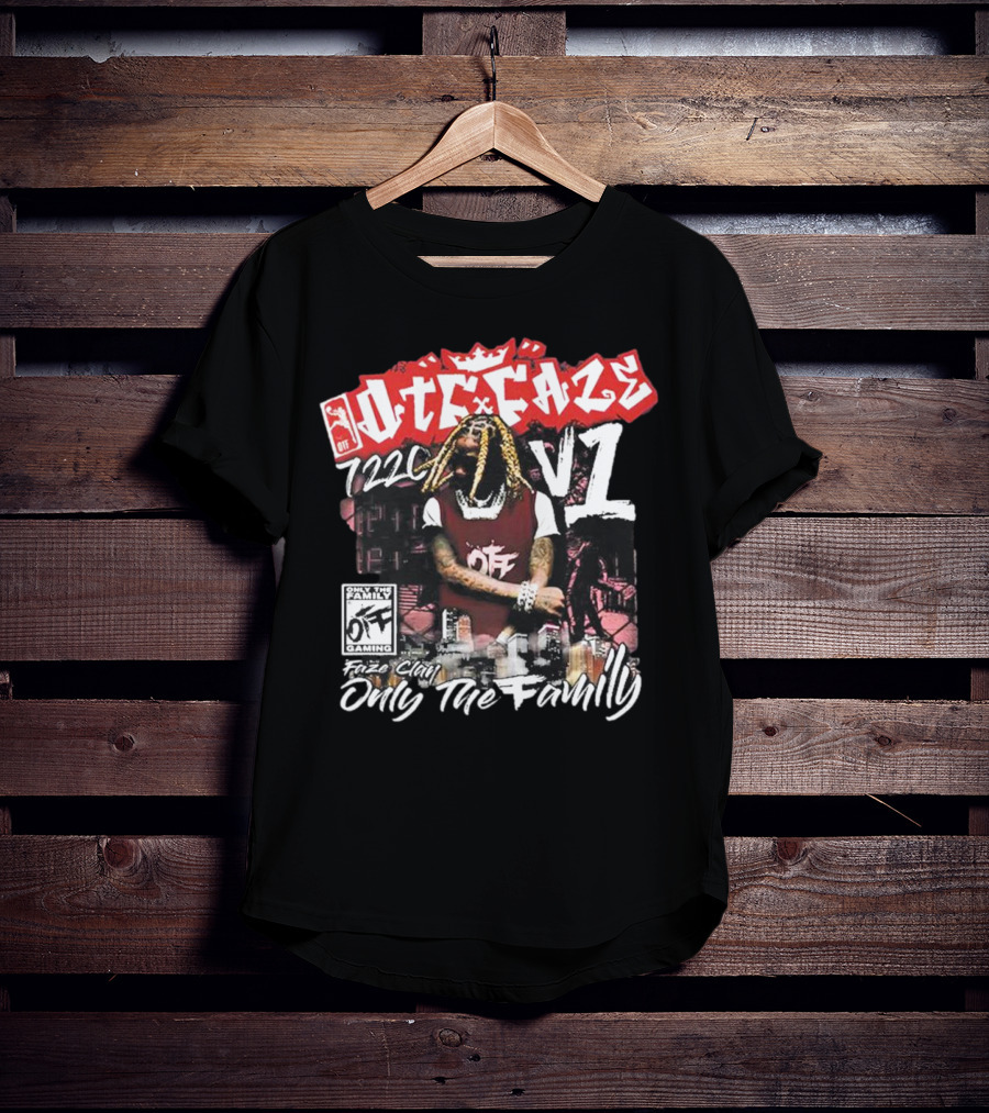 OTF X FaZe Clan VL 7220C Only The Family Gaming T-Shirt