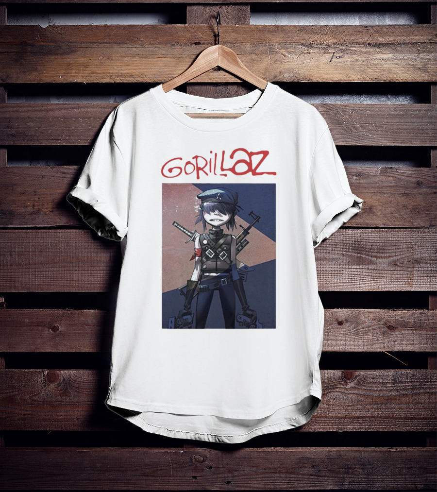 Timothee Chalamet Gorillaz Noodle Character T-Shirt