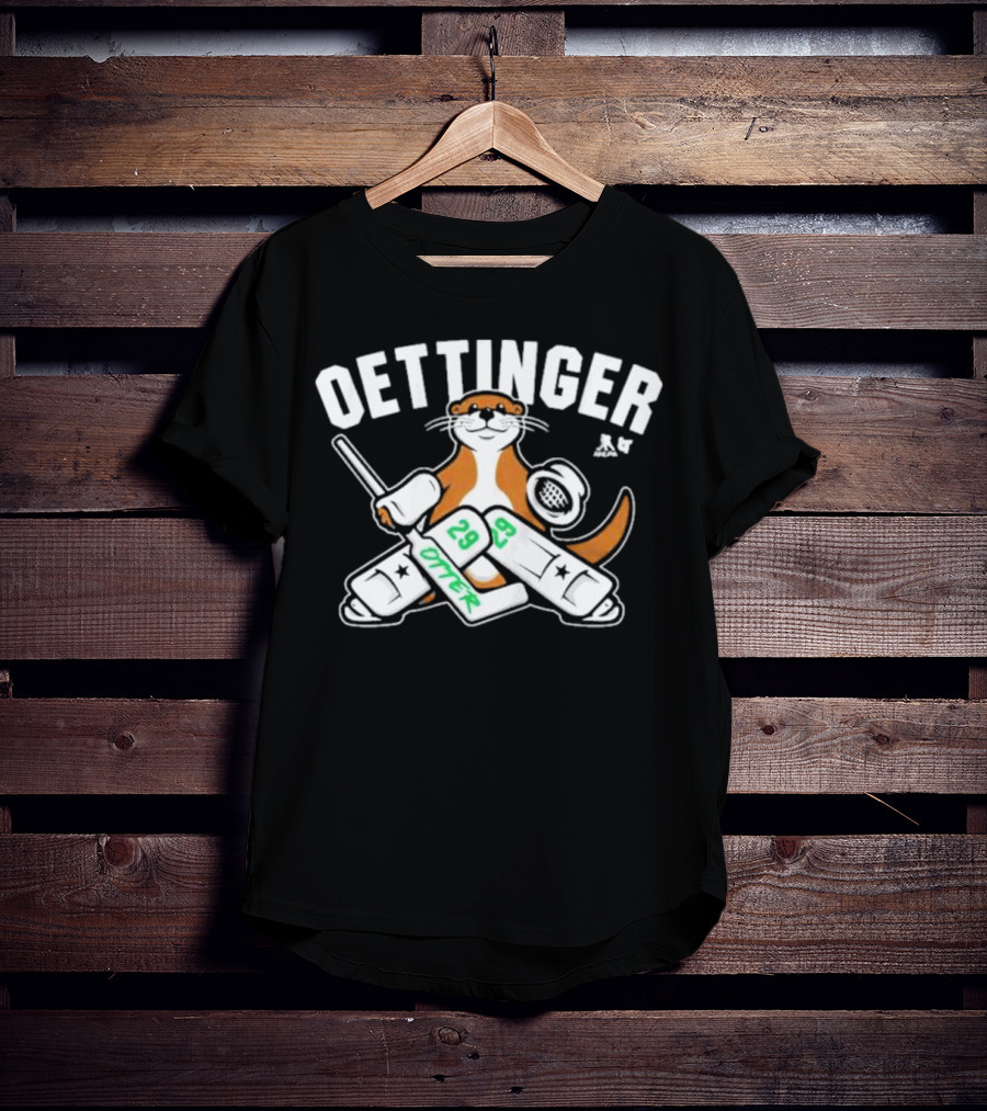 Oettinger 29 Otter Hockey Goalie Gear T-Shirt