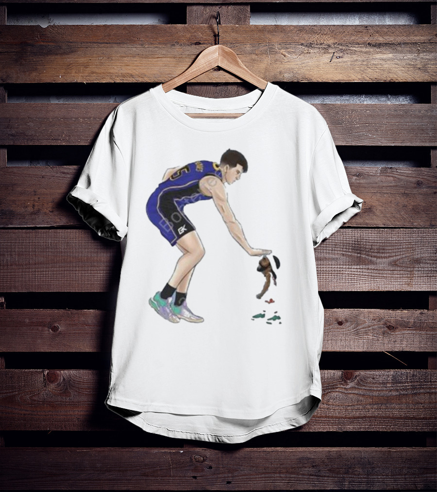 Austin Reaves Too Small NBA Gesture Basketball Play T-Shirt