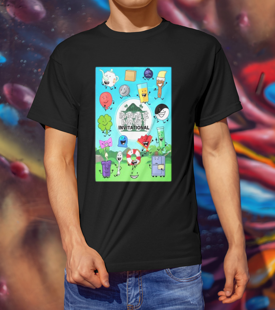 Inanimate Insanity Invitational Creator Ink Characters Compilation T-Shirt
