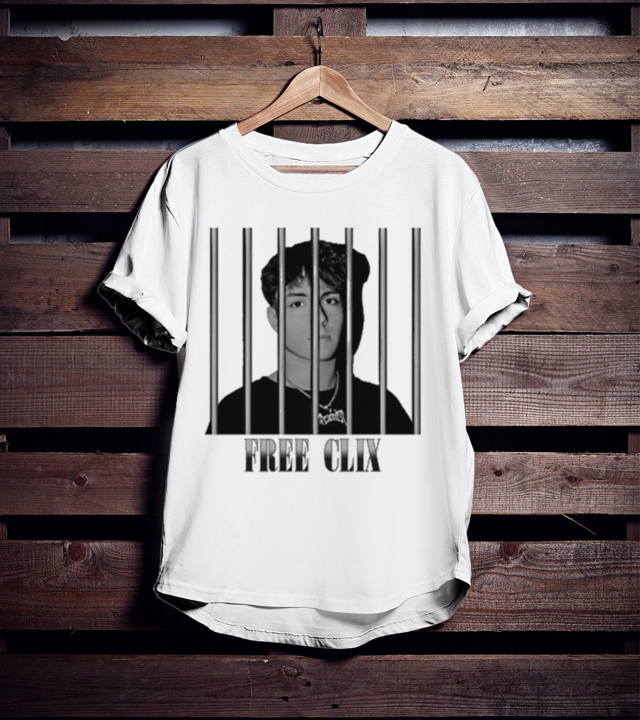 Free Clix Jail Bars T-Shirt