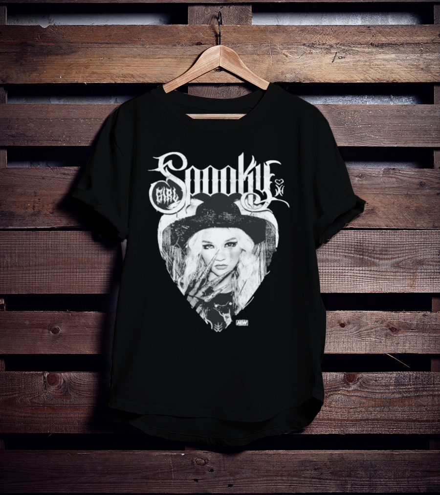 Spooky Girl Julia Hart AEW T-Shirt