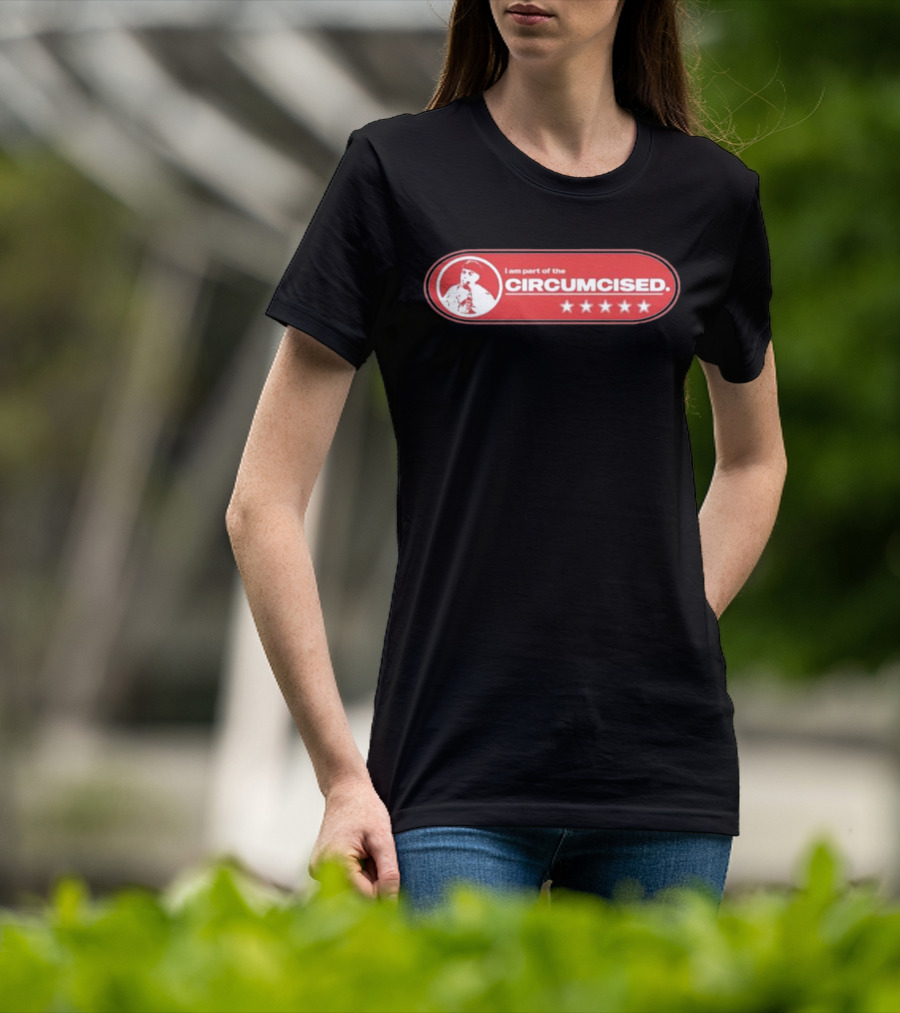 Niko B I Am Part Of The Circumcised Five Stars T-Shirt
