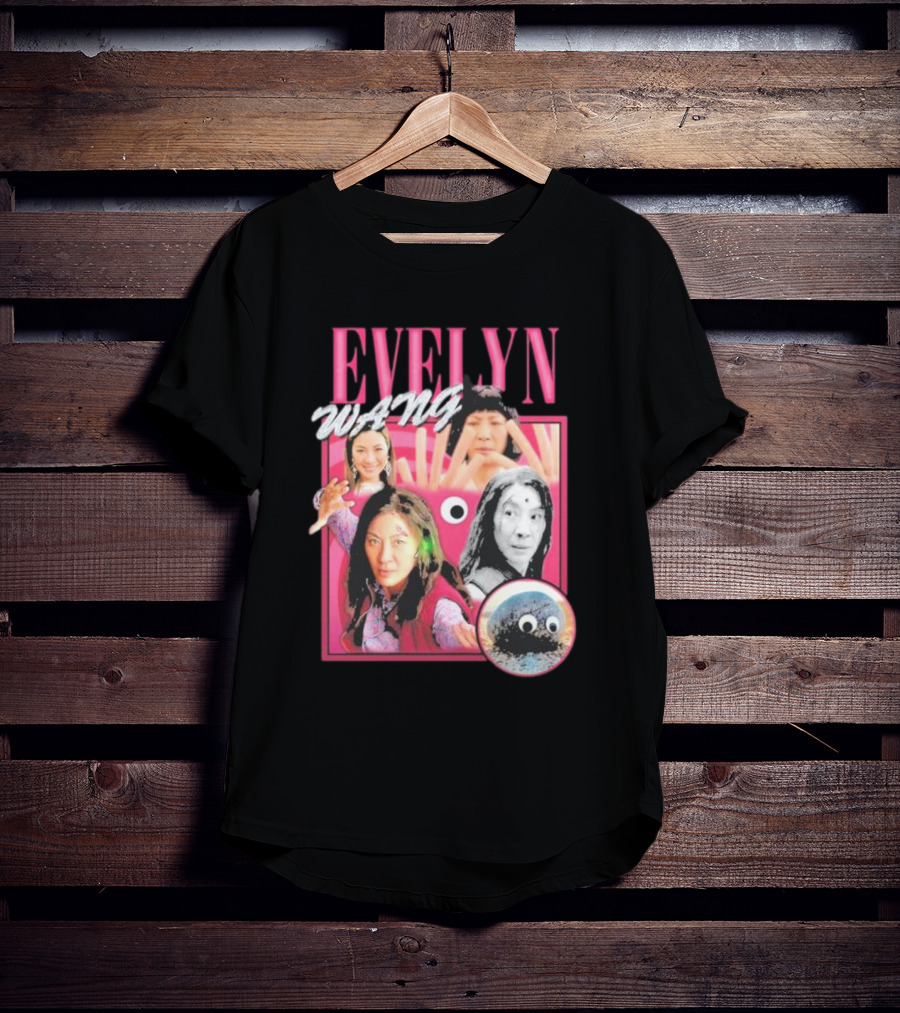 Evelyn Wang Everything Everywhere Multiverse Collage T-Shirt
