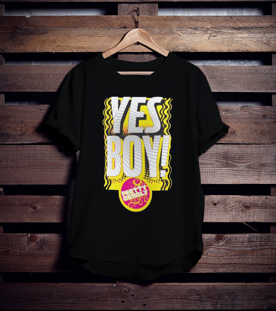 Yes Boy Pretty Deadly Neon Style Burst T-Shirt