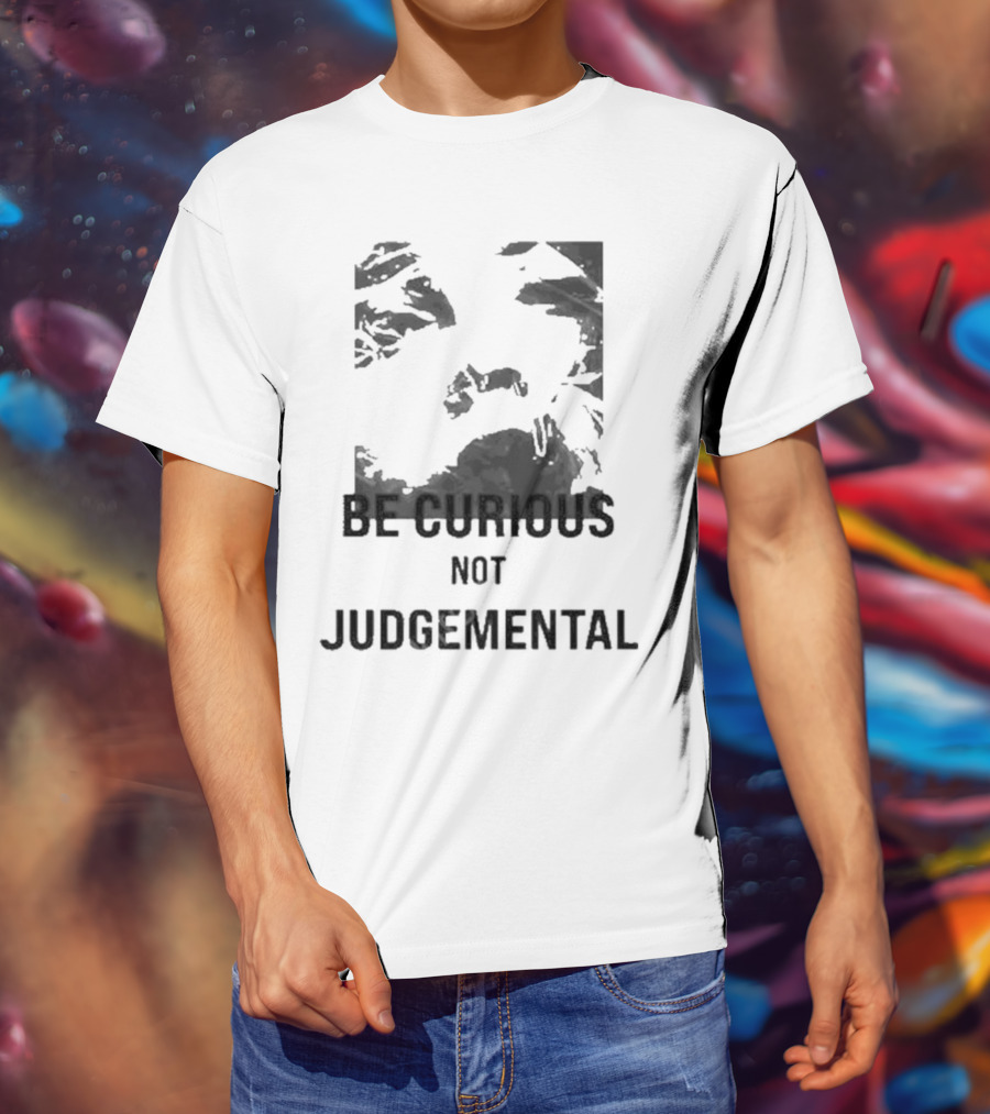 Baekhyun JUUN.J Be Curious Not Judgemental Black T-Shirt