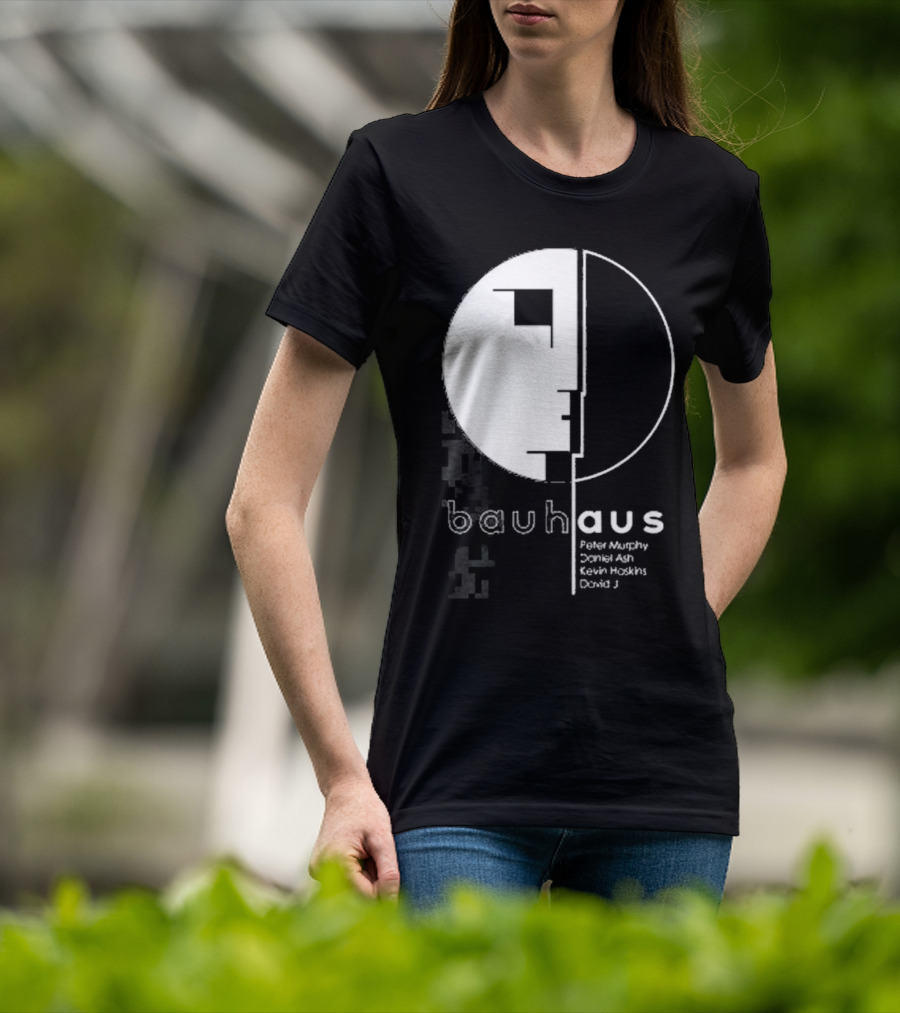Bauhaus Band Peter Murphy Daniel Ash Kevin Haskins David J T-Shirt