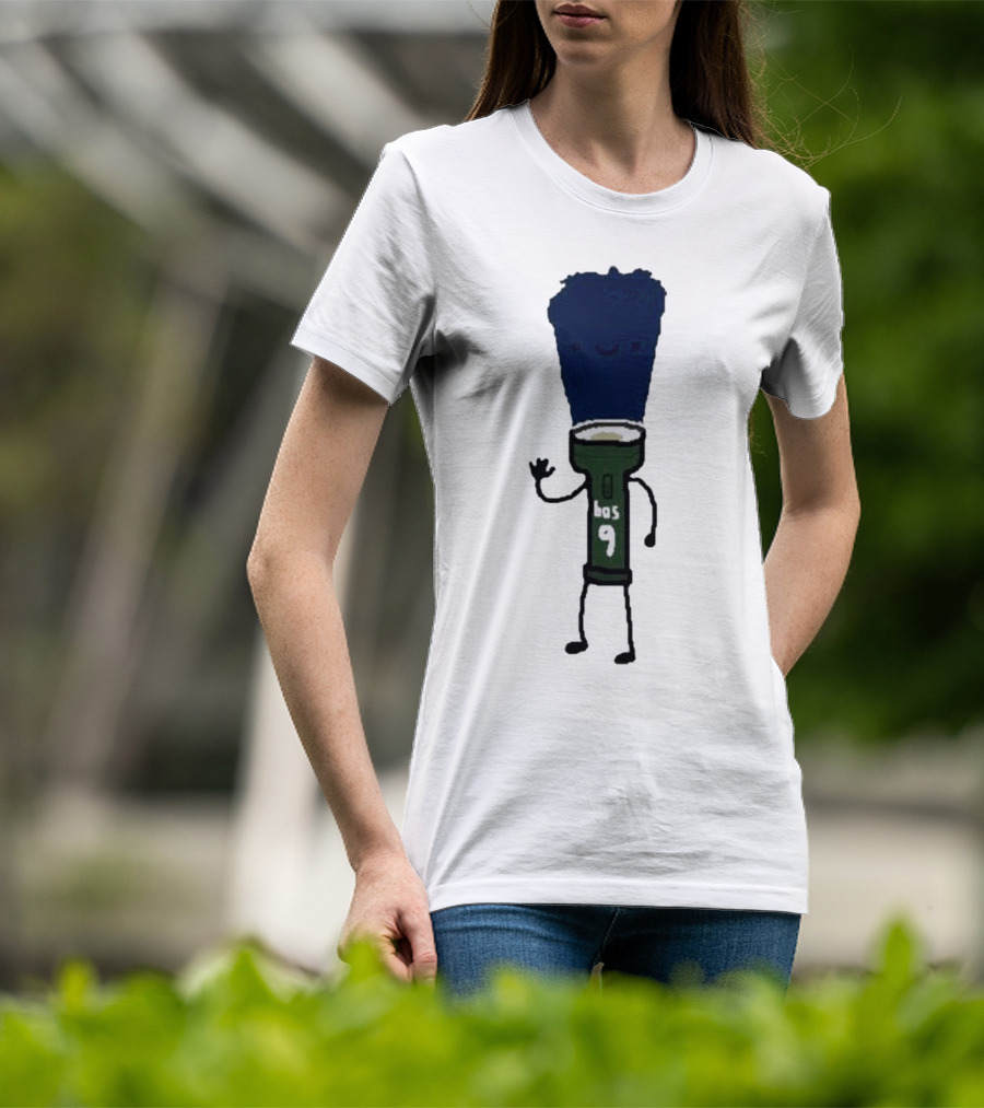 Derrick Light Boston 9 Flashlight Character T-Shirt