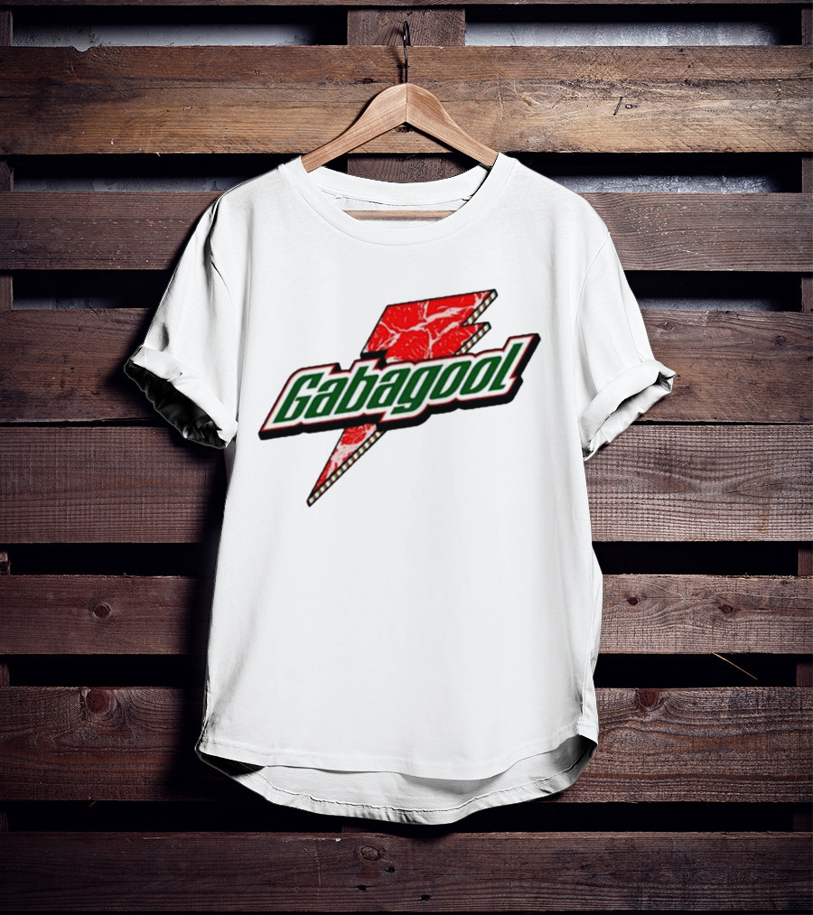 Kevin Finnerty Gabagool Heavyweight Lightning Bolt T-Shirt