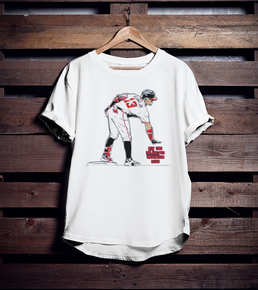 Ronald Acuña Jr New York Philadelphia Washington Miami T-Shirt