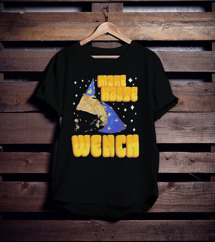 Make Haste Wench Wizard Frog Stars T-Shirt