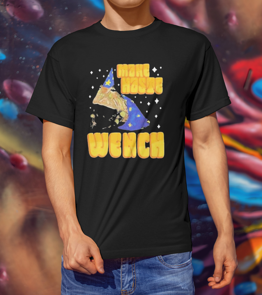 Make Haste Wench Wizard Frog Stars T-Shirt