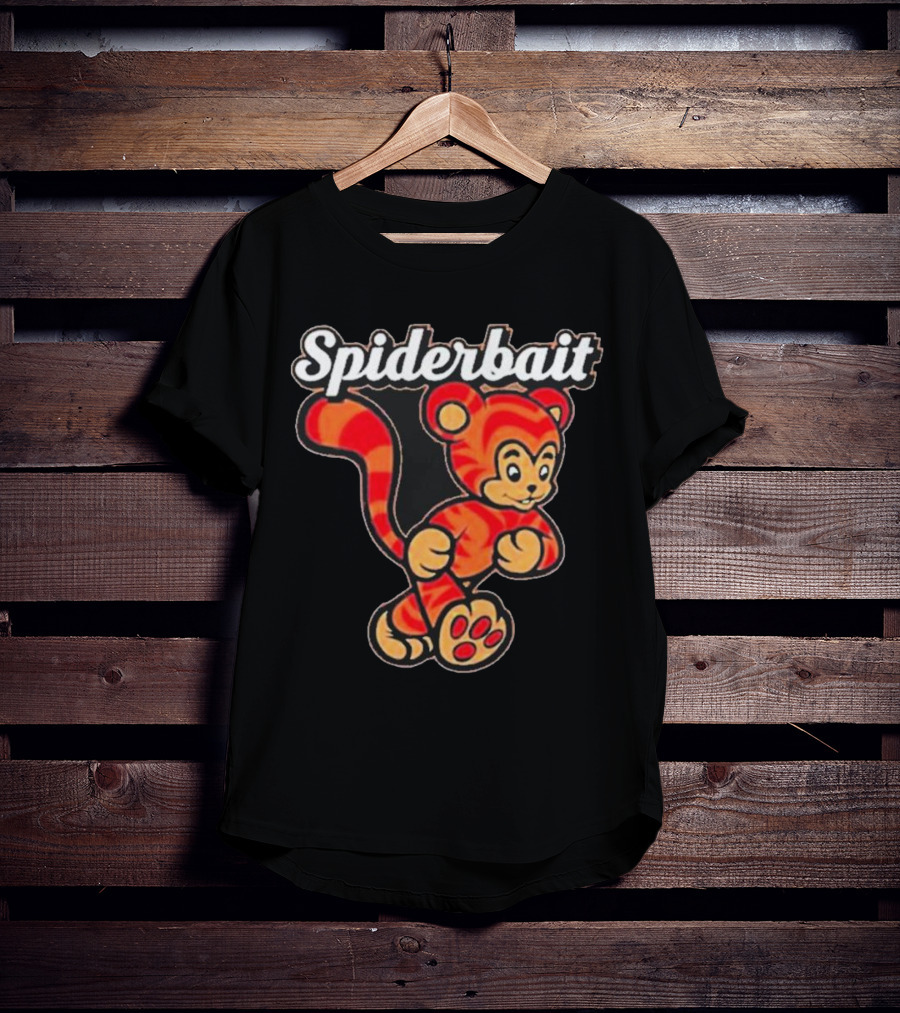 Spiderbait Striped Cartoon Tiger T-Shirt