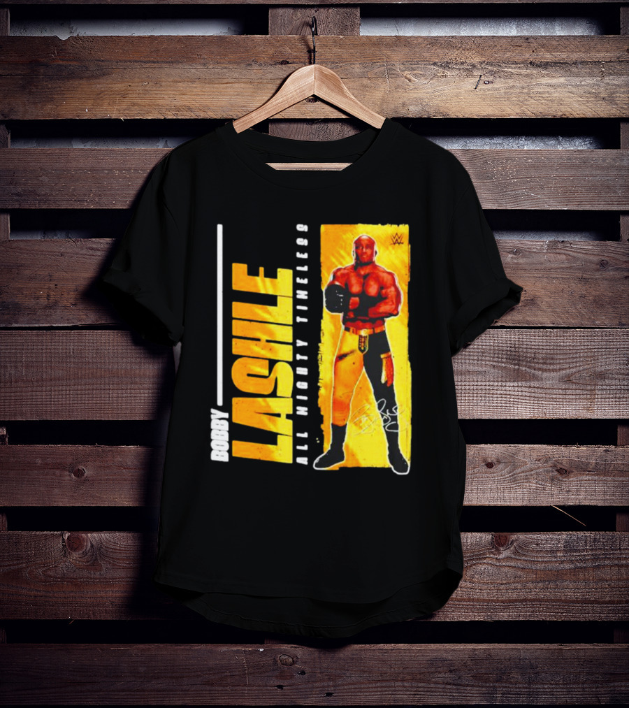 Bobby Lashley WWE All Mighty Timeless Champion T-Shirt
