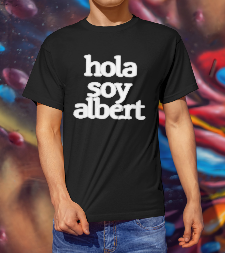 Hola Soy Albert Roblox Flamingo Fan T-Shirt