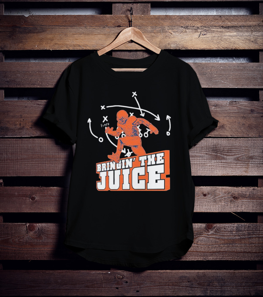 Bringin' The Juice Football Play Diagram T-Shirt