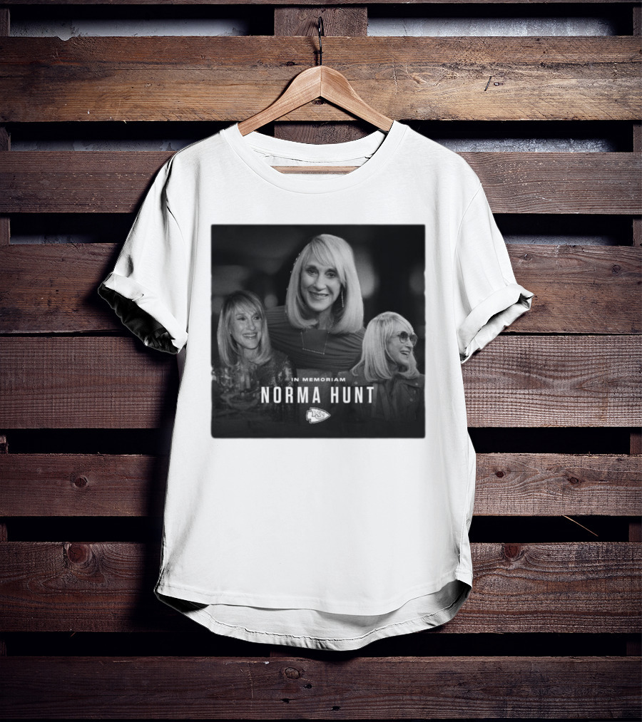 In Memoriam Norma Hunt Kansas City Chiefs T-Shirt