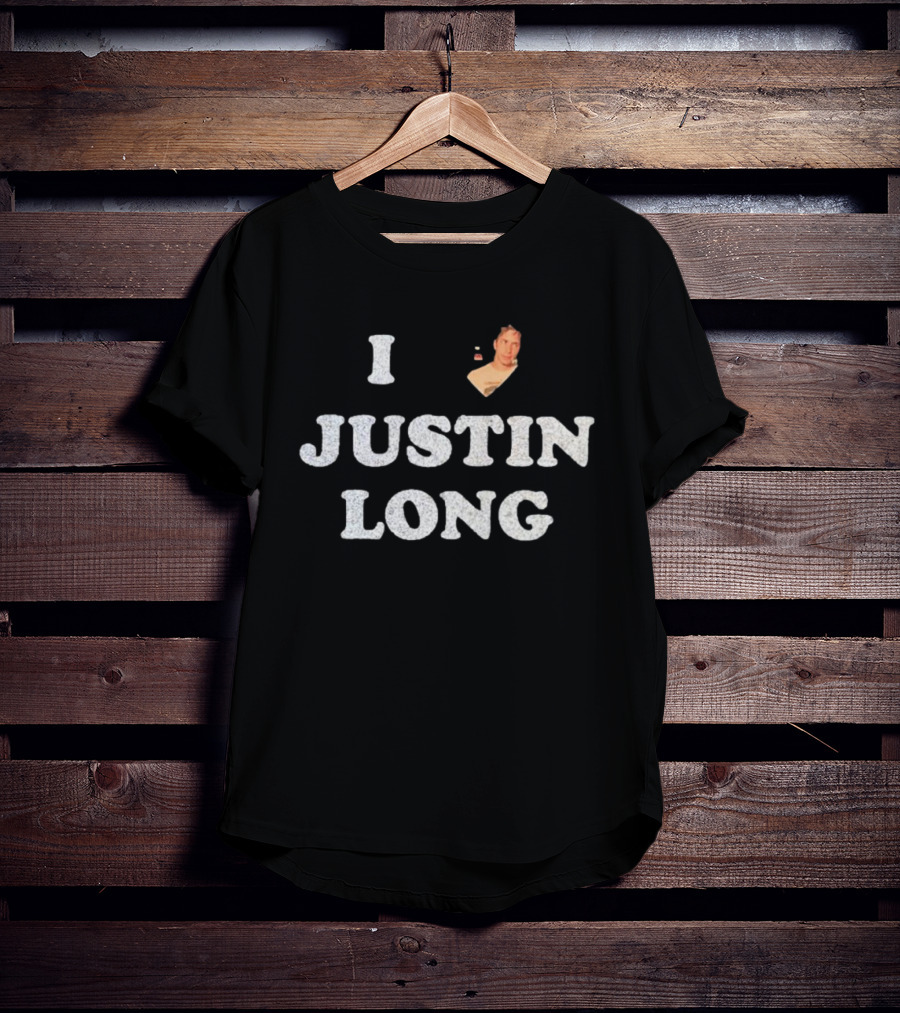 I Heart Justin Long Collage T-Shirt