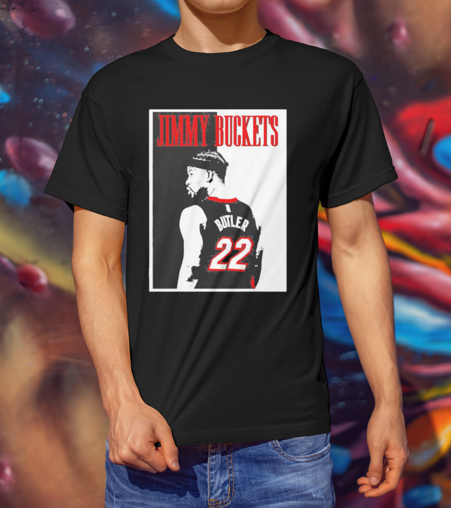 Jimmy Butler Buckets 22 Basketball Jersey T-Shirt