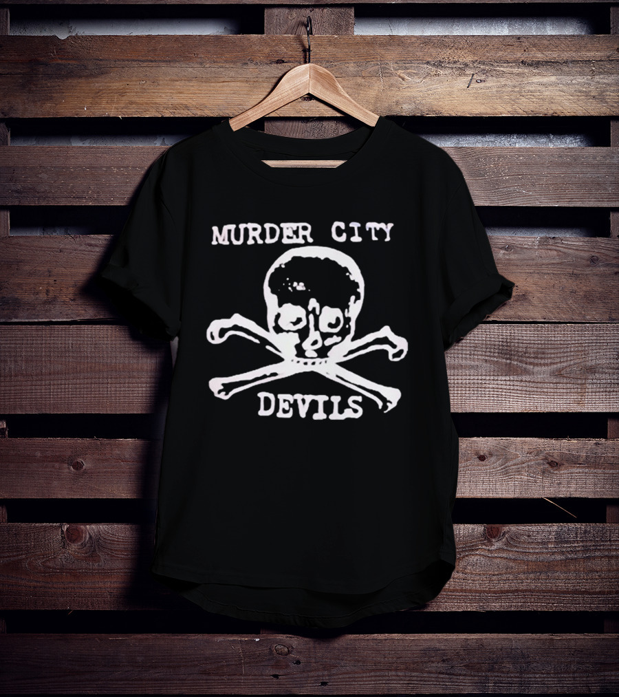 Murder City Devils Skull And Crossbones T-Shirt