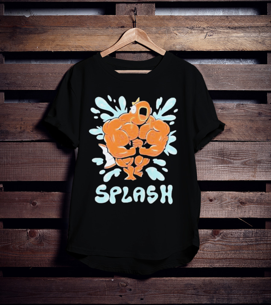 Magikarp Splash Buff Fish Comic T-Shirt