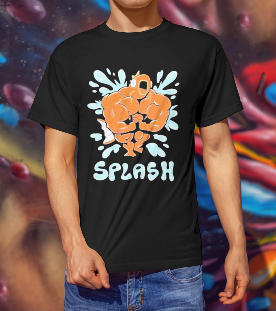 Magikarp Splash Buff Fish Comic T-Shirt