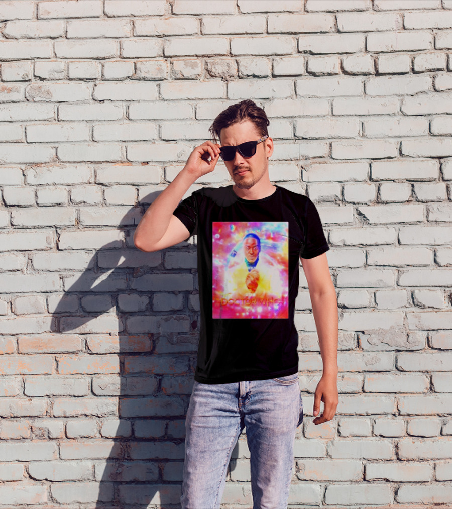 Doctor Who 14 Ncuti Gatwa Vibrant Time Traveler T-Shirt