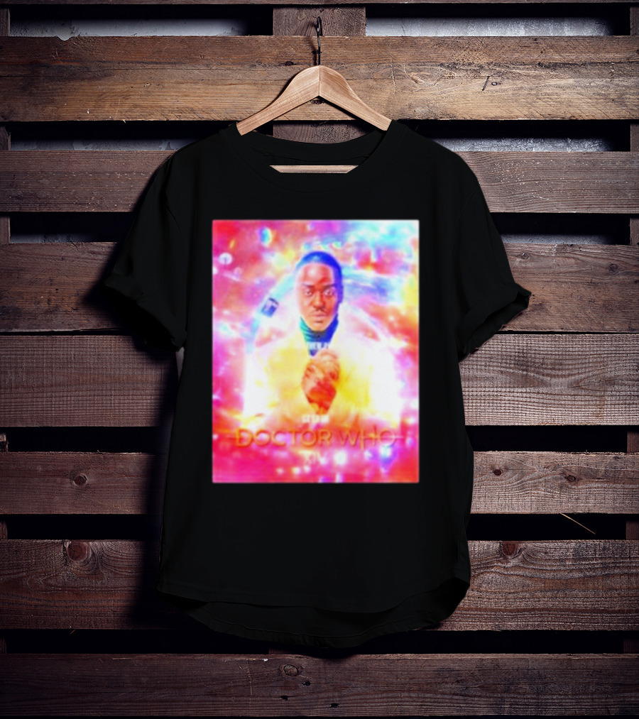 Doctor Who 14 Ncuti Gatwa Vibrant Time Traveler T-Shirt