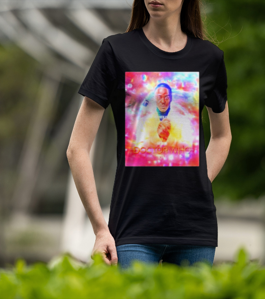 Doctor Who 14 Ncuti Gatwa Vibrant Time Traveler T-Shirt