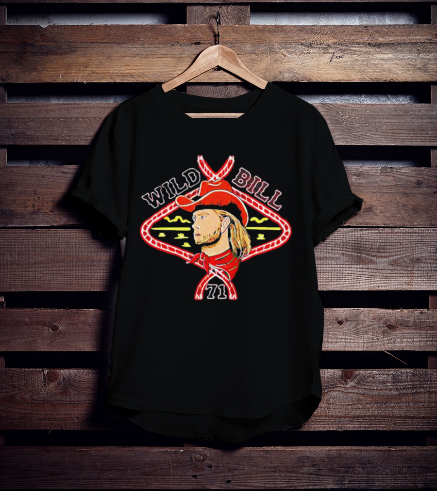 Vegas Golden Knights Wild Bill 71 William Karlsson Cowboy T-Shirt
