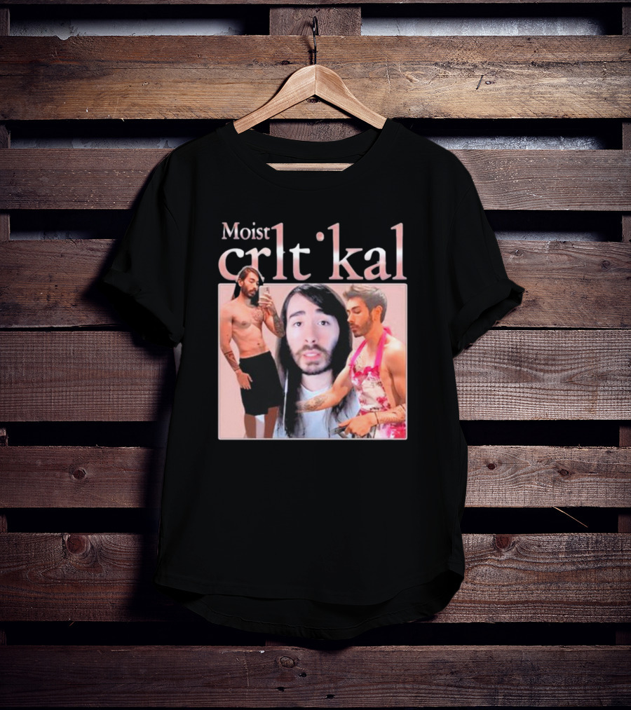 Moistcr1tikal Connor Amari Editable Screenshot Long Hair Apron Mirror Selfie T-Shirt