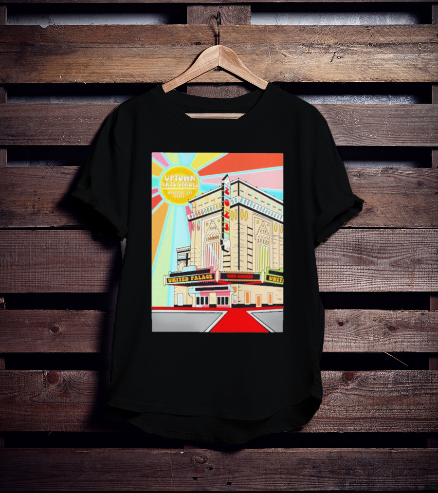 Uptown Arts Stroll United Palace Paseo De Las Artes Vegalteno T-Shirt