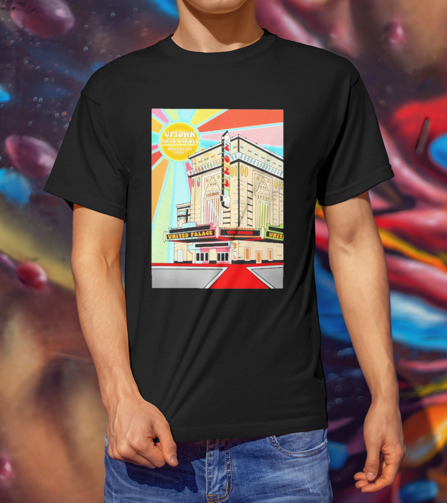 Uptown Arts Stroll United Palace Paseo De Las Artes Vegalteno T-Shirt
