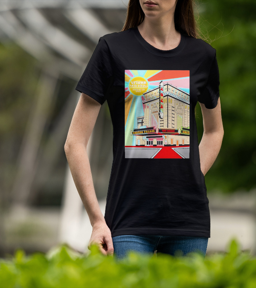 Uptown Arts Stroll United Palace Paseo De Las Artes Vegalteno T-Shirt