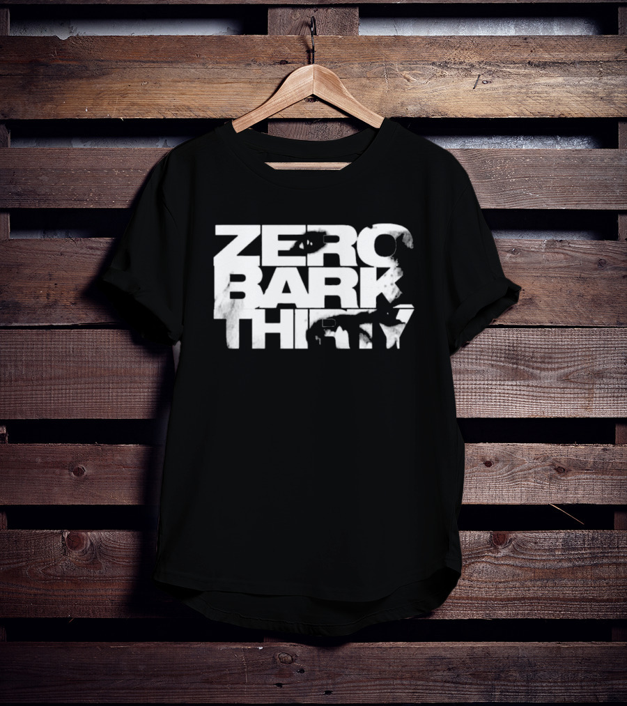 Zero Bark Thirty Military Dog T-Shirt