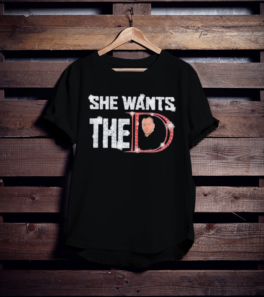 She Wants The Donnie Wahlberg Nkotb T-Shirt