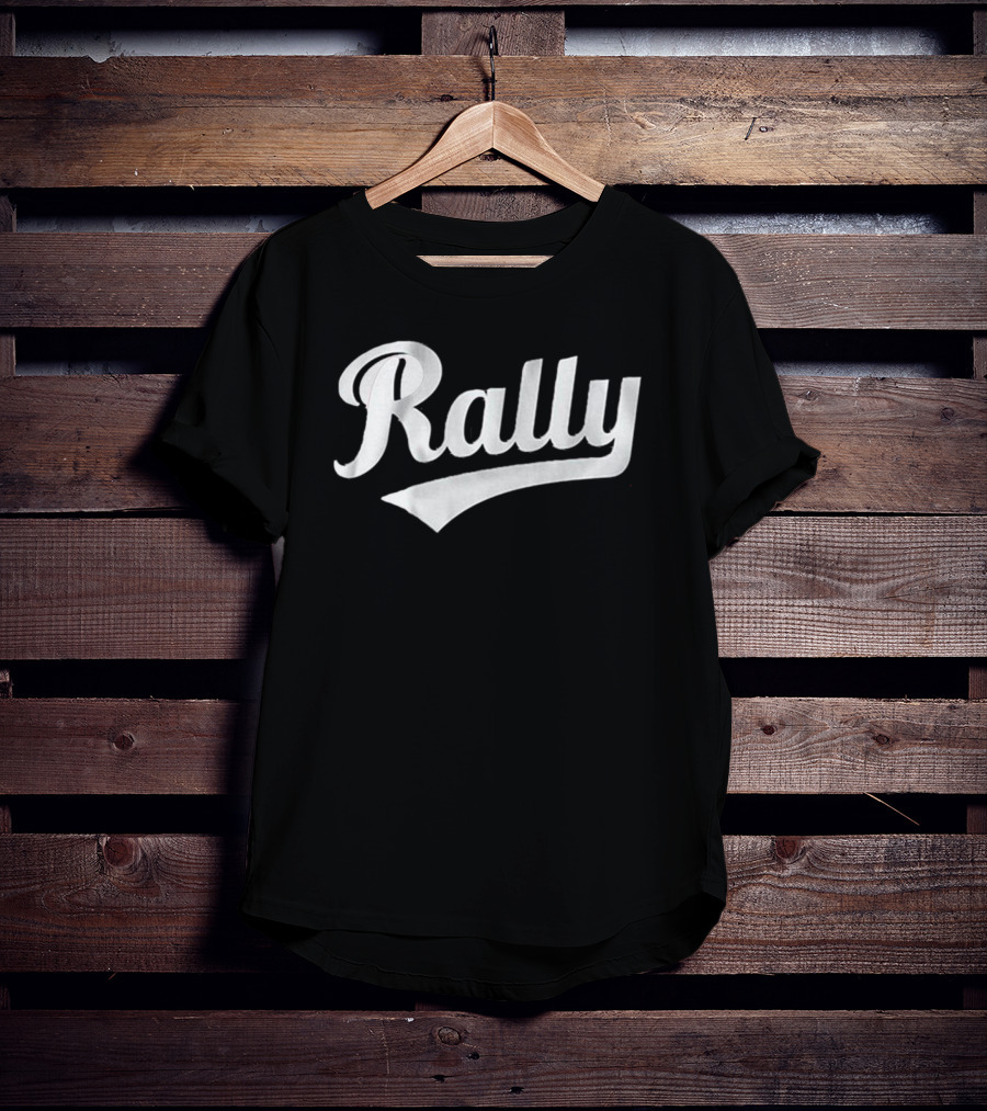 Cincinnati Rally Baseball Style Script T-Shirt