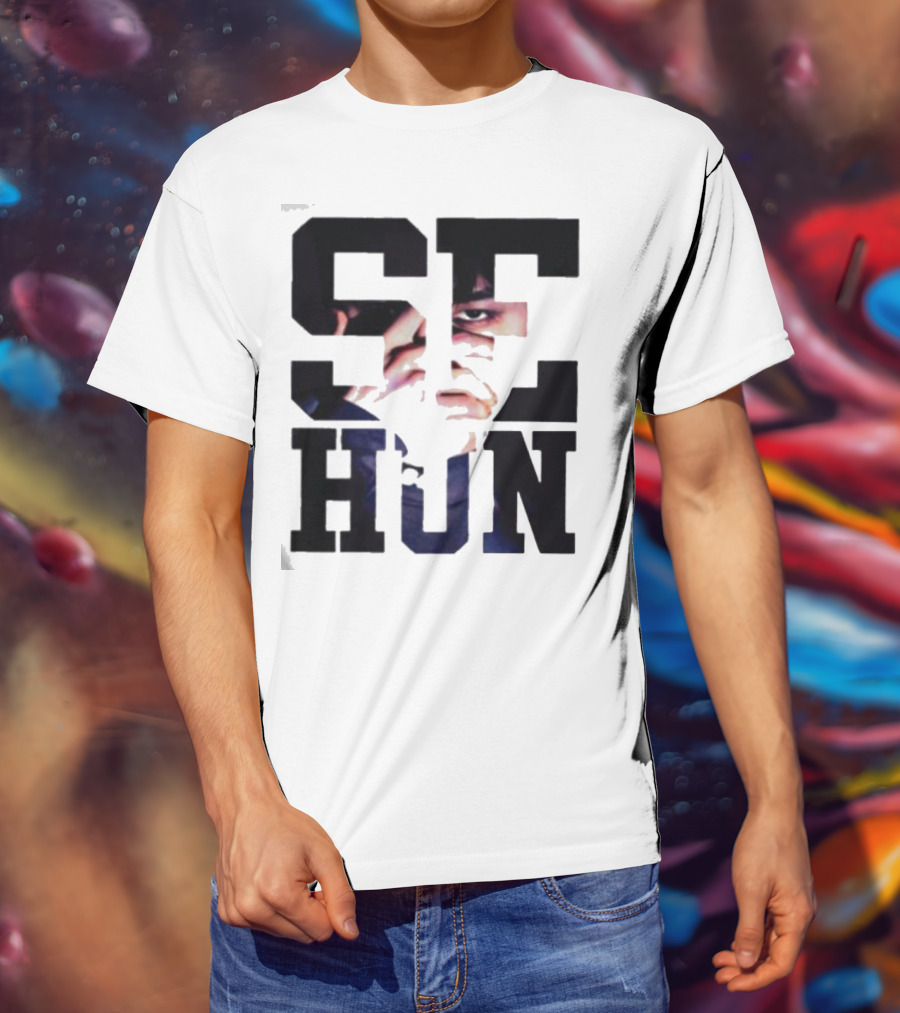 Sehun Monster Version EXO Kpop Band Dark Intense T-Shirt