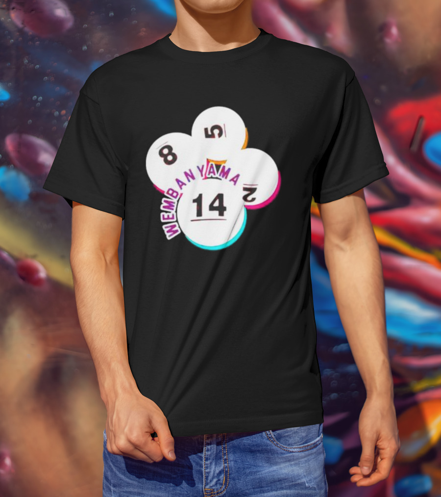 San Antonio Spurs Wembanyama 8 5 2 14 T-Shirt