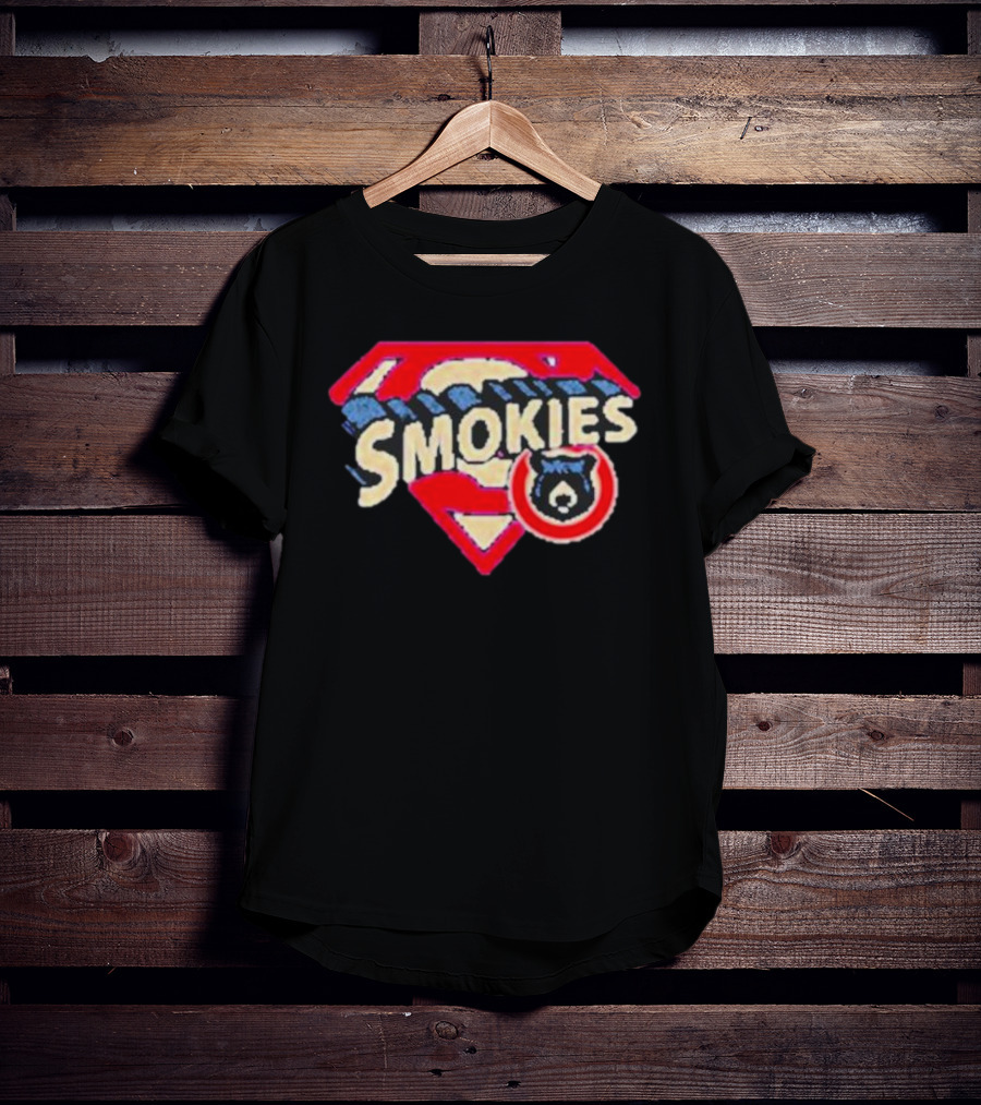 Smokies Super Shield Logo Bear Emblem T-Shirt