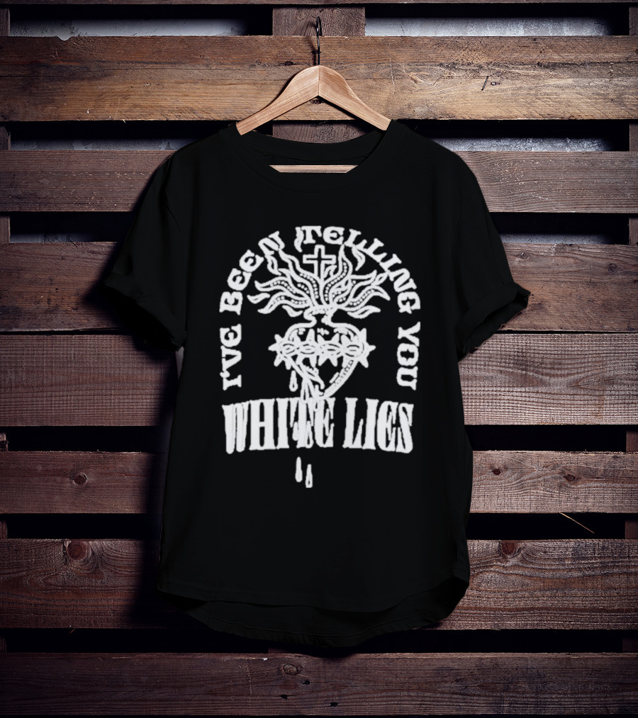 I've Been Telling You White Lies Tokio Hotel Tourshop T-Shirt