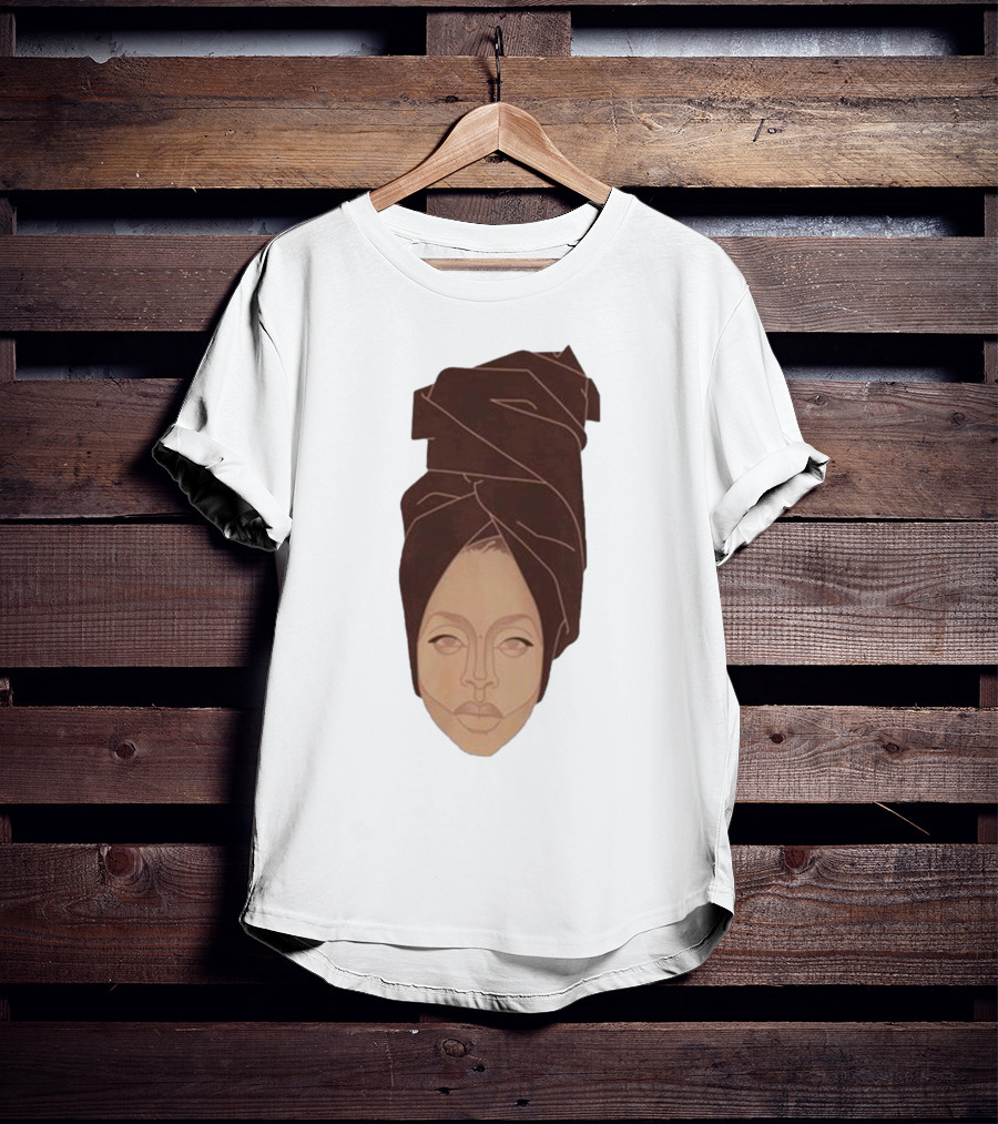 Headwrap Analogue Girl 1997 Iconic T-Shirt