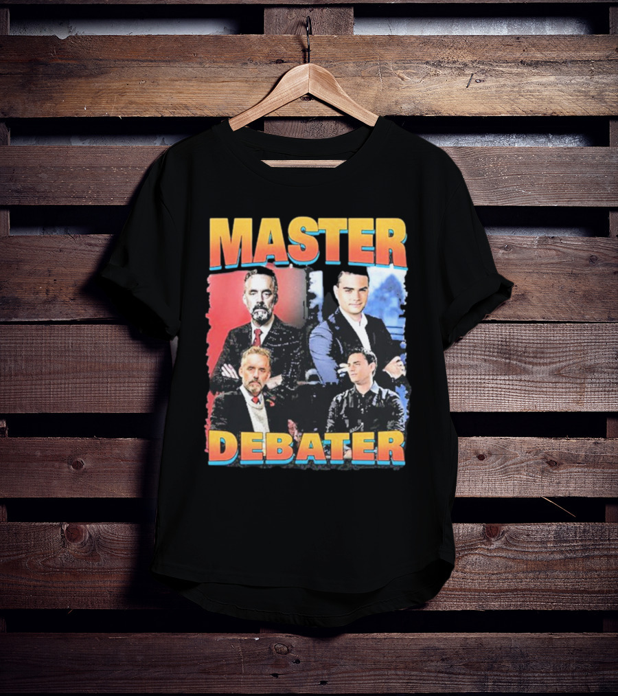 Memeabletees Master Debater Political Commentary Figures T-Shirt